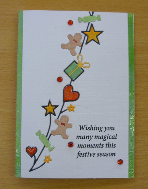 Suaje de Corte de Bordes de regalos / Holiday Goodie Border Descontinuado Memory Box