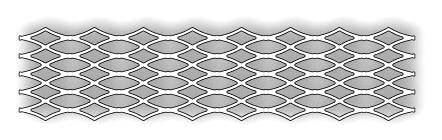 Suaje de Corte de Fondo de Reja / Trellis Border Descontinuado Memory Box