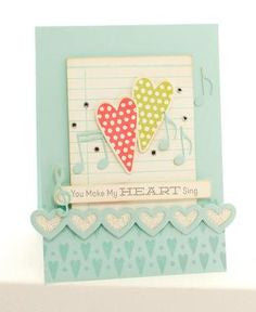 Layered Heart Border Die / Suaje de Corte de Borde de Corazón Descontinuado Die Namics