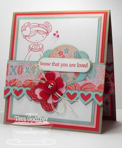Layered Heart Border Die / Suaje de Corte de Borde de Corazón Descontinuado Die Namics