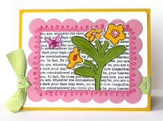 Borders and Accents Stamps / Sellos de Polímero Bordes Descontinuado My Favorite Things