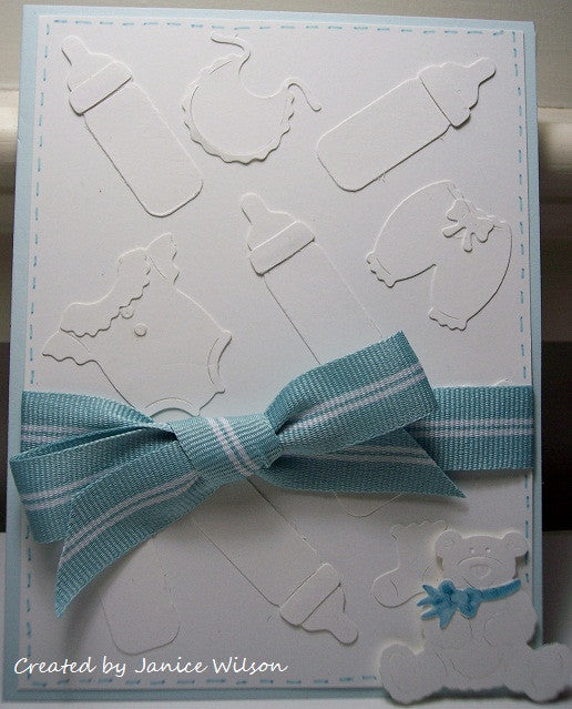 Suaje de Corte de Mamila / Baby Bottle Mini Descontinuado Cottage Cutz
