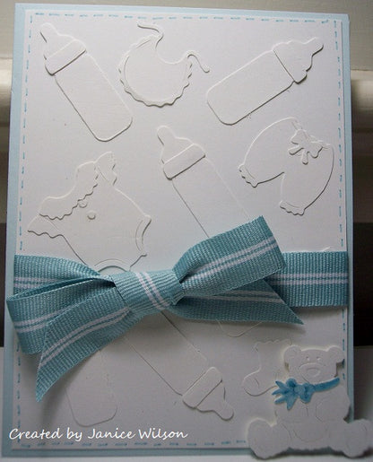 Suaje de Corte de Mamila / Baby Bottle Mini Descontinuado Cottage Cutz