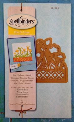 Suaje de Corte de Caja de Flores  / Flower Box Descontinuado Spellbinders