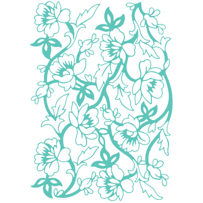 Suaje de Corte Para Hacer Fondo de Enredaderas de Flores / Flower Bramble Descontinuado Cuttlebug