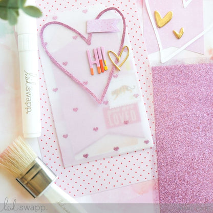 Minc Glitter Brush / Brocha para Glitter Descontinuado Heidi Swapp