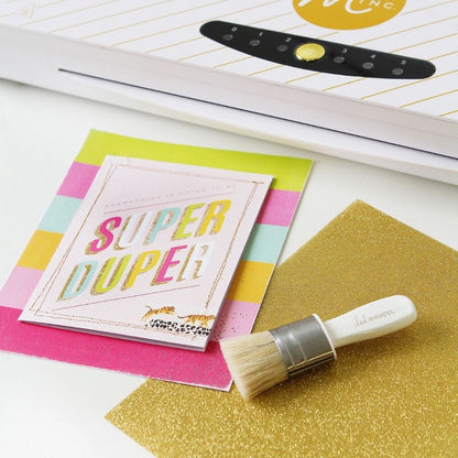 Minc Glitter Brush / Brocha para Glitter Descontinuado Heidi Swapp