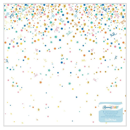 Buenos Dias Specialty Paper / 1 Hoja de Acetato Estampada Descontinuado American Crafts