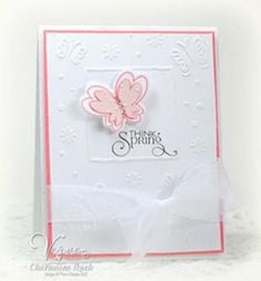 Embossing Folder Butterfly Frame / Folder de Grabado Marco con Mariposas