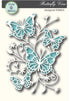 Butterfly Vine Stencil / Plantilla de Mariposa Descontinuado Memory Box
