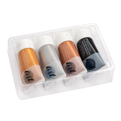 Metallic Acrylic Paint Kit / Set de Pinturas Acrilicas Metálicas Descontinuado American Crafts