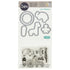 Framelits Dies W/Clear Stamps 6 Pkg Baby / Suajes y Sellos de Bebé Descontinuado Sizzix