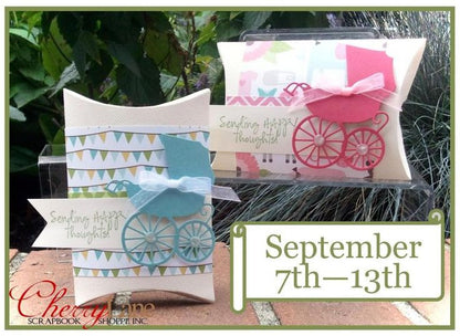 Suaje de Corte de Caja de Almohada / Pillow Box/Labels Descontinuado Sizzix