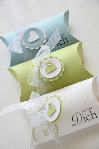 Suaje de Corte de Caja de Almohada / Pillow Box/Labels Descontinuado Sizzix