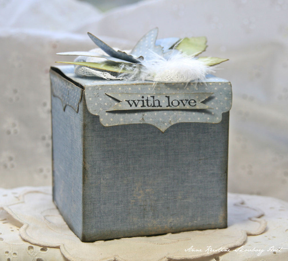 Suaje de Corte de Caja Cuadrada / Box Square Descontinuado Sizzix