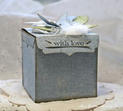 Suaje de Corte de Caja Cuadrada / Box Square Descontinuado Sizzix