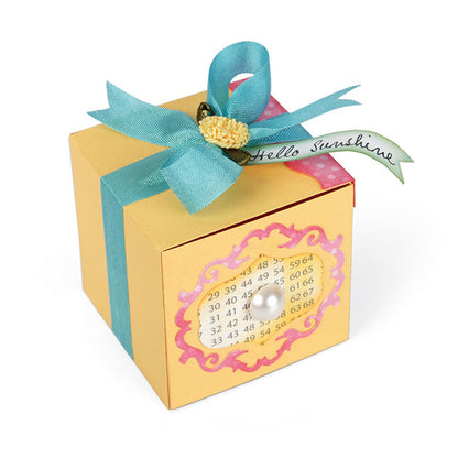 Suaje de Corte de Caja Cuadrada / Box Square Descontinuado Sizzix