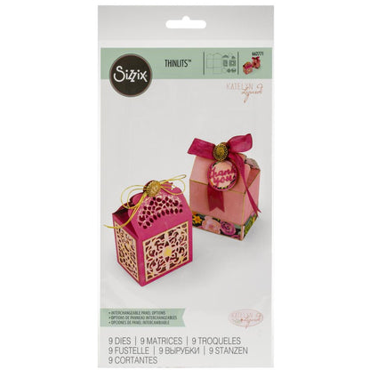 Thinlits Moroccan Lace Box Die / Suaje Caja Encaje Marroqui Descontinuado Sizzix