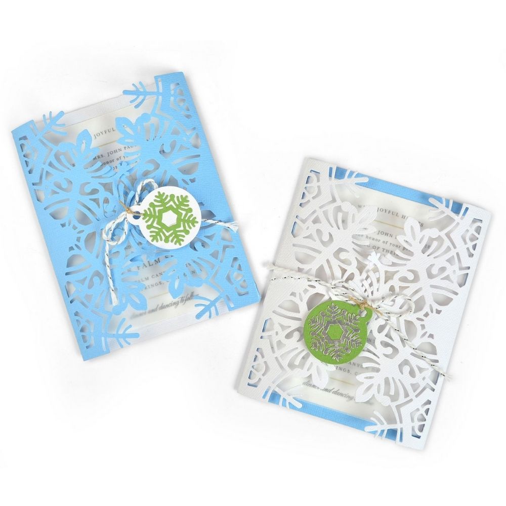 Thinlits Snowflake Die / Suaje Copos De Nieve Descontinuado Sizzix