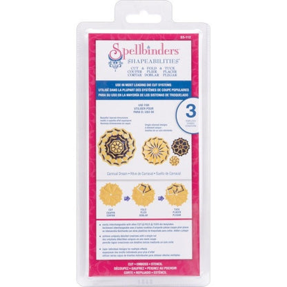 Suaje de Corte de Flor 3D 4  / Carnival Dream Dados de Corte / Suajes / Troqueles Spellbinders