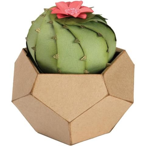 Geometric Holder 3D Die / Suaje de Contenedor 3D Descontinuado Sizzix