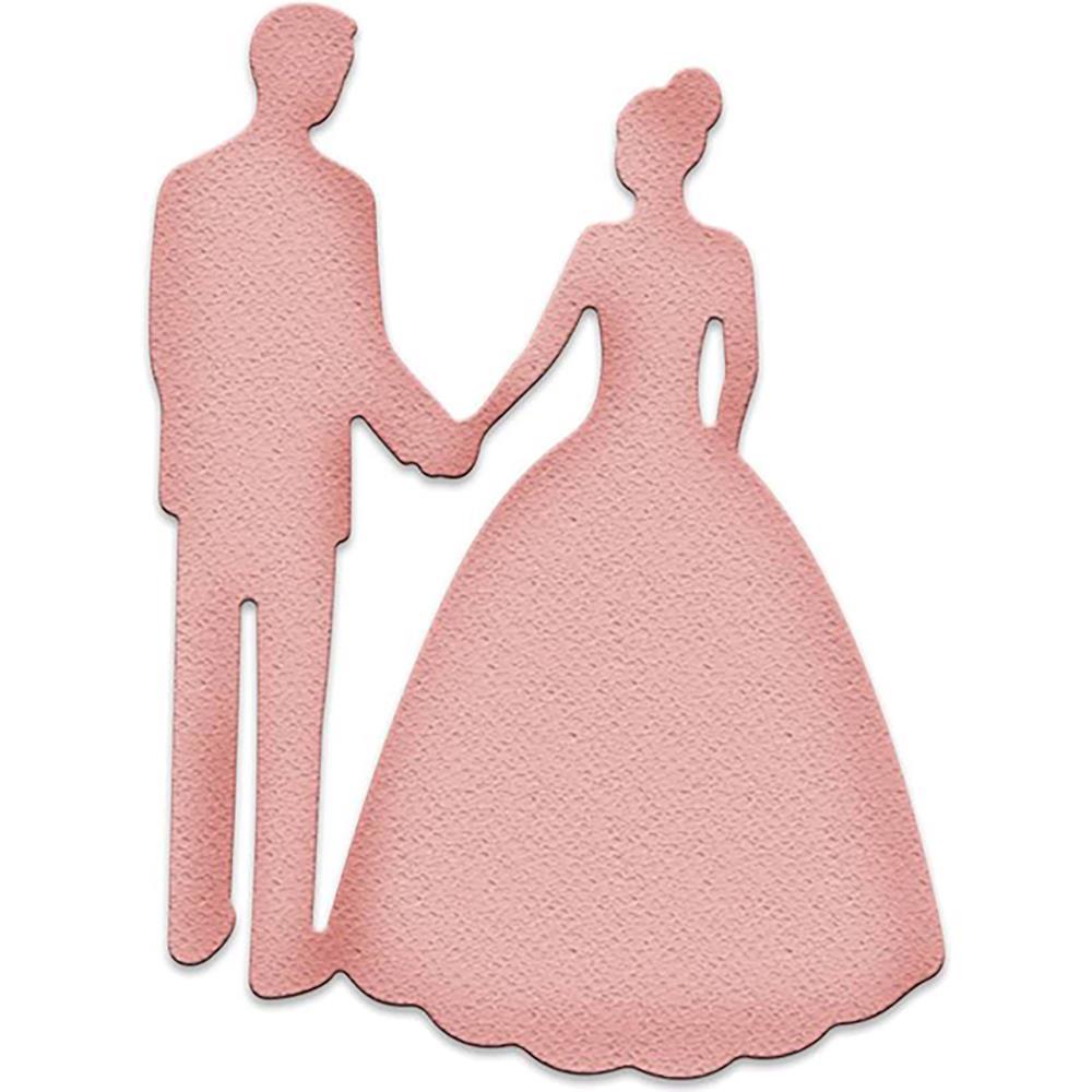 Just Married Couple Die / Suaje de Novios Descontinuado Cottage Cutz