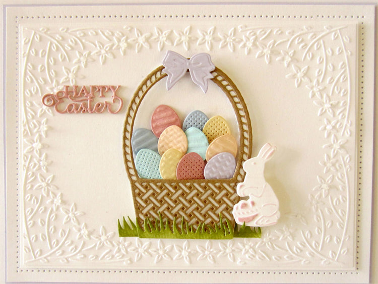 Jasmine Frame Embossing Folder / Folder de Grabado Marco de Jazmín Descontinuado Creative Impressions