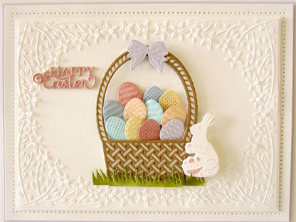Jasmine Frame Embossing Folder / Folder de Grabado Marco de Jazmín Descontinuado Creative Impressions