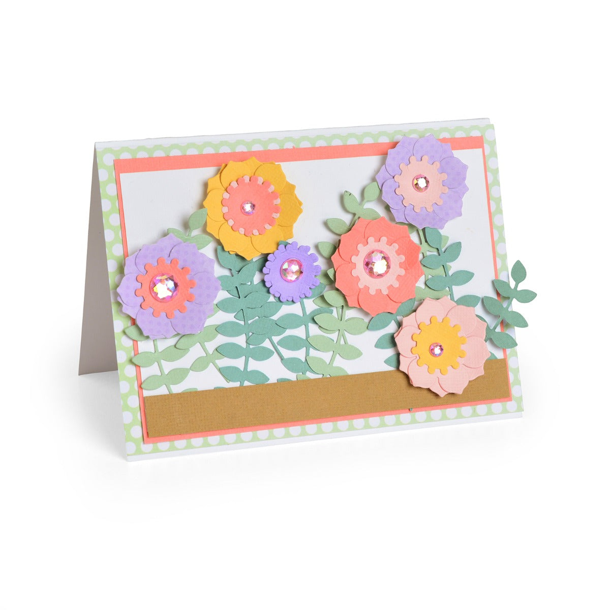 Thinlits Card in a Box, Flower Basket Die / Suajes de Cestita de Flores Descontinuado Sizzix