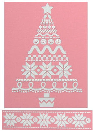 Folder de Grabado / Embossing Folder Christmas Stitches Descontinuado Cuttlebug