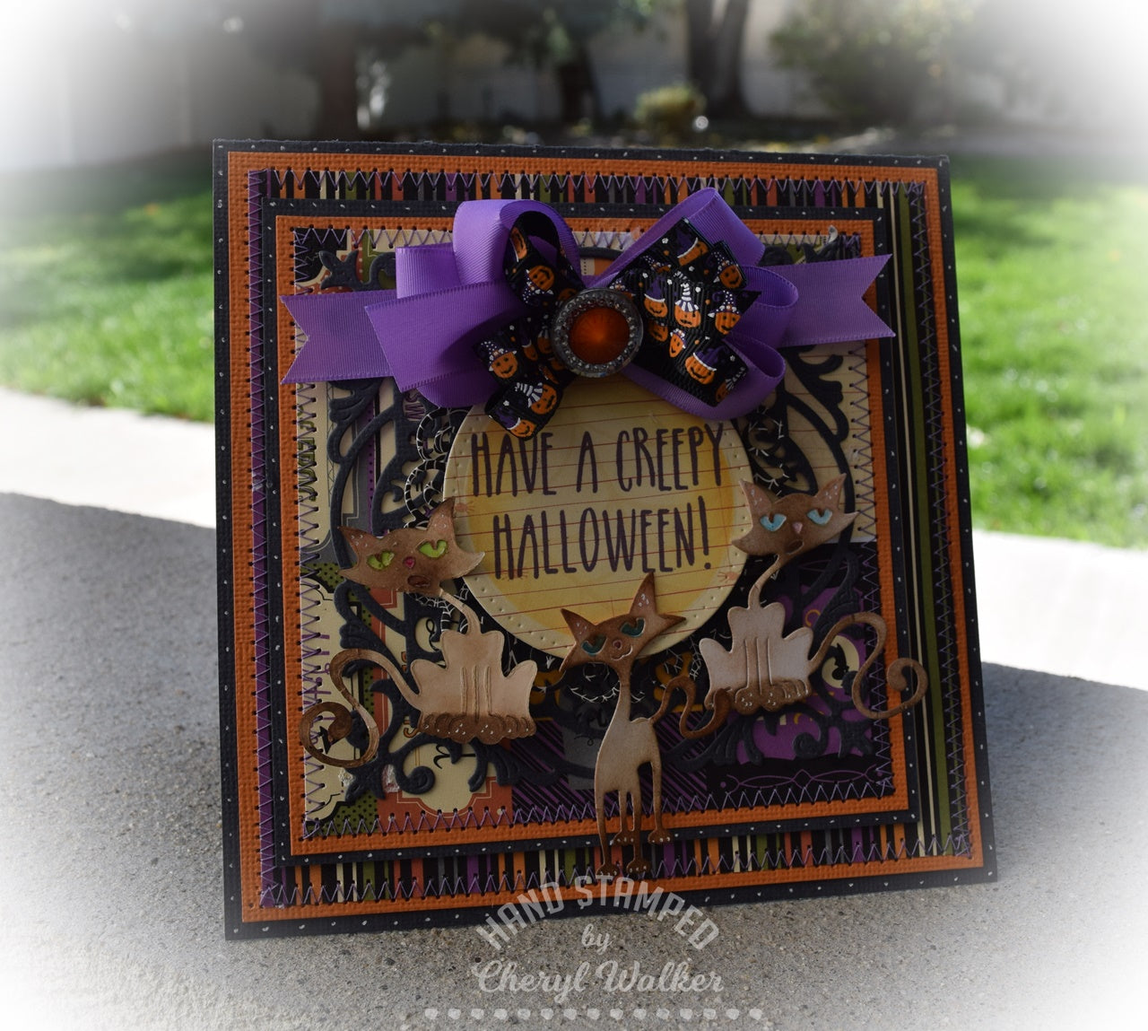 Friendly Felines Die / Suaje de Felinos Dados de Corte / Suajes / Troqueles Cheery Lynn Designs