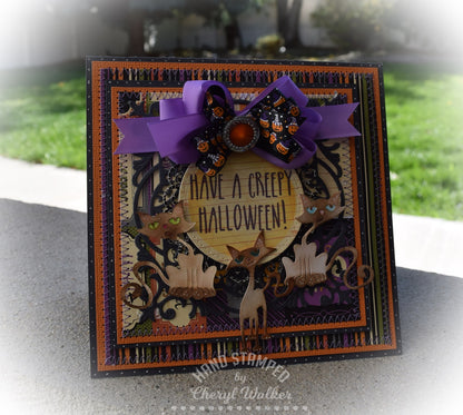 Friendly Felines Die / Suaje de Felinos Dados de Corte / Suajes / Troqueles Cheery Lynn Designs