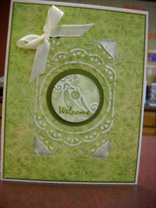 Embossing Plus Chic Circle Frame / Folder de Corte y Grabado Marco Circular Descontinuado Cuttlebug