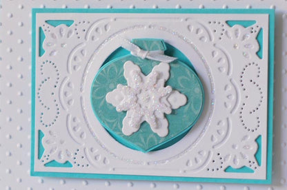 Embossing Plus Chic Circle Frame / Folder de Corte y Grabado Marco Circular Descontinuado Cuttlebug