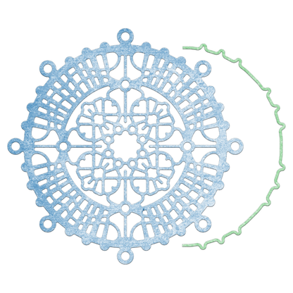 Suaje de corte bola de navidad / Christmas Ball decoration Die Dados de Corte / Suajes / Troqueles Cheery Lynn Designs