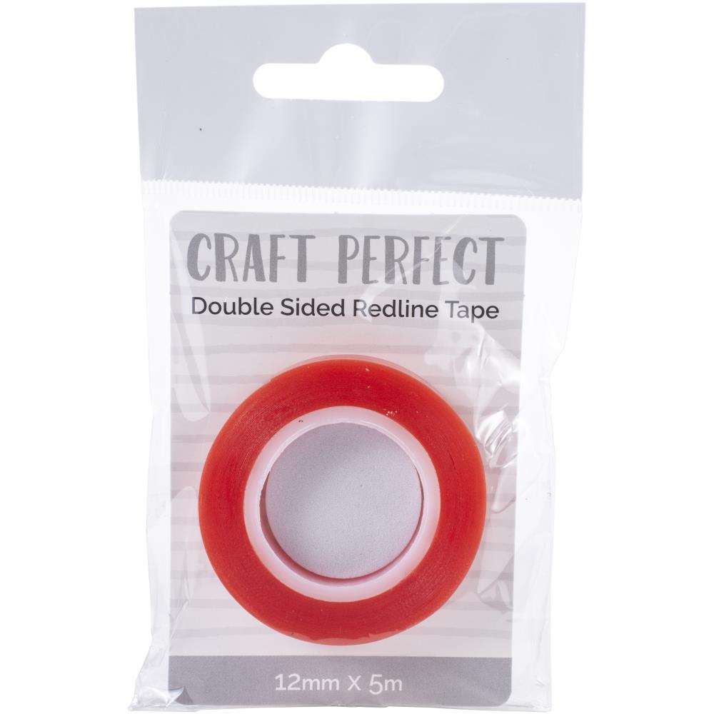 Red Line Double Sided Tape  / Cinta Adhesiva Doble Cara 12mm