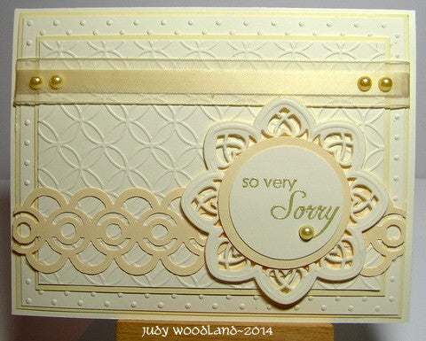 Embossing  Circle Interlock / Folder de Grabado Círculos Entrelazados Descontinuado Darice