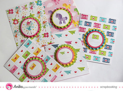 Suaje de Corte  de Circulo / Straight Circle Descontinuado Nellie&