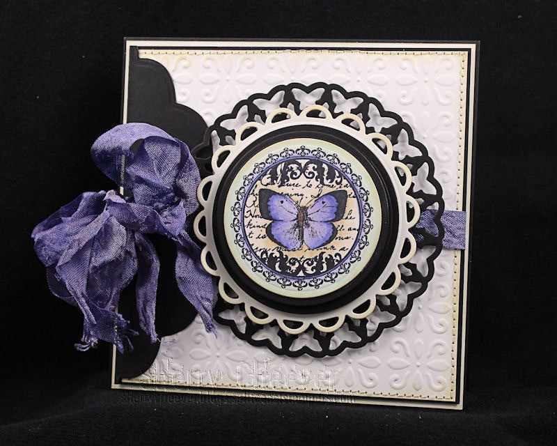 Suaje de corte de Circulos de mariposa / Butterfly Circles Dies Descontinuado Spellbinders