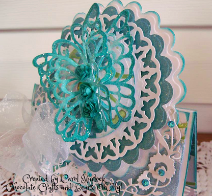 Suaje de corte de Circulos de mariposa / Butterfly Circles Dies Descontinuado Spellbinders