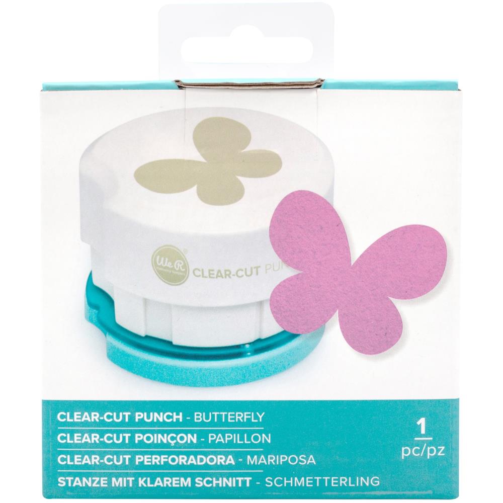 Clear Cut Punch 2" Butterflies / Perforadora de Mariposa Perforadoras We R Memory Keepers