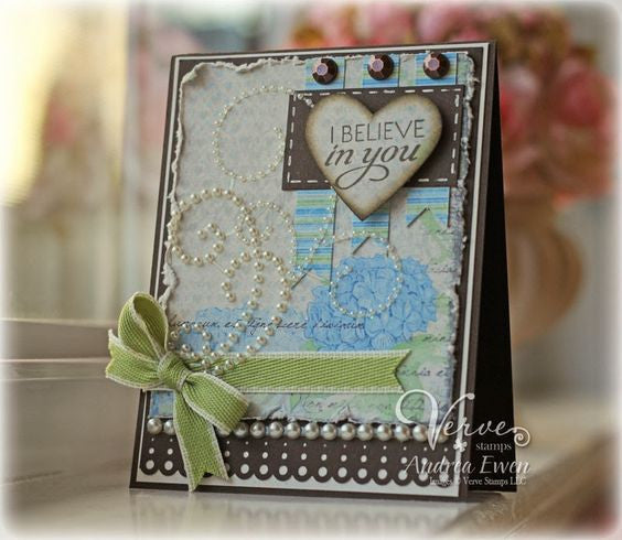 Pearl Pen Light Blue / Gel Azul Ligero Adornos / Embellishments Viva Decor