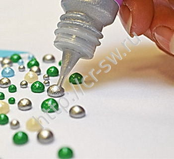 Pearl Pen Silver / Gel Plata Adornos / Embellishments Viva Decor