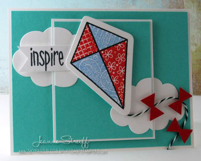 Kites Dies &amp; Stamps / Suajes y Sellos de Polímero de Papalotes Descontinuado Sizzix