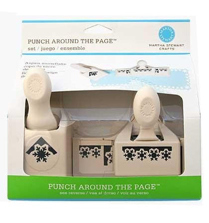 Punch Around Aspen Snowflake / Perforadora de Orilla y Esquina Copo de Nieve de Aspen Descontinuado Martha Stewart