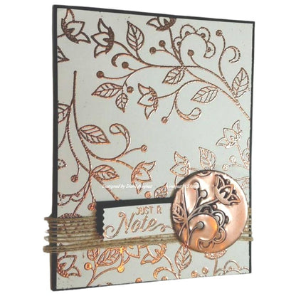 Copper Embossing Powder / Polvos de Realce Cobre Polvos de Embossing Descontinuado