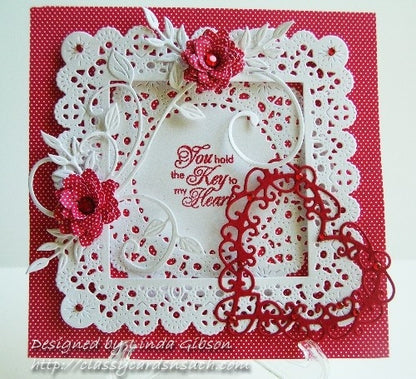 Celtic Heart Die / Suaje de Corte de Corazón Descontinuado Cheery Lynn Designs
