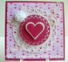Suaje de Corte de Corazon Escalopado / Classic Scalloped Hearts Dados de Corte / Suajes / Troqueles Spellbinders