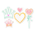 Princess Dies & Stamps / Set de Suajes y Sellos de Polímero de Princesas Descontinuado Sizzix