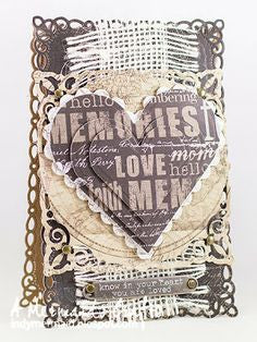 Suaje de Corte de Corazon Escalopado / Classic Scalloped Hearts Dados de Corte / Suajes / Troqueles Spellbinders